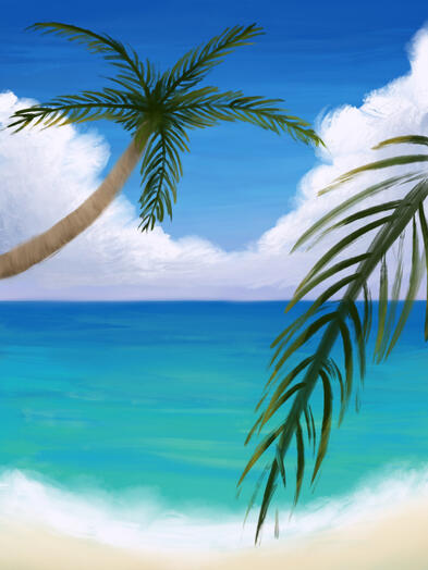 This piece was created as a commission for a client - Made in Procreate - 2 hrs